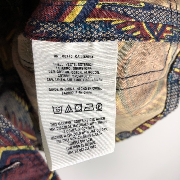 Anthropologie Elevenses Geo Safari Belted Vest - Picture 7 of 8